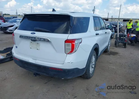 2021 Ford Explorer z USA, uszkodzony, nr VIN 1FMSK7BH5MGA81486